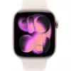 Apple Watch 11 42mm, Rose Gold Aluminum, Light Blush Sport Band, M/L