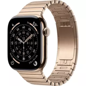 Apple Watch 11 46mm, Gold Titanium, Link Bracelet